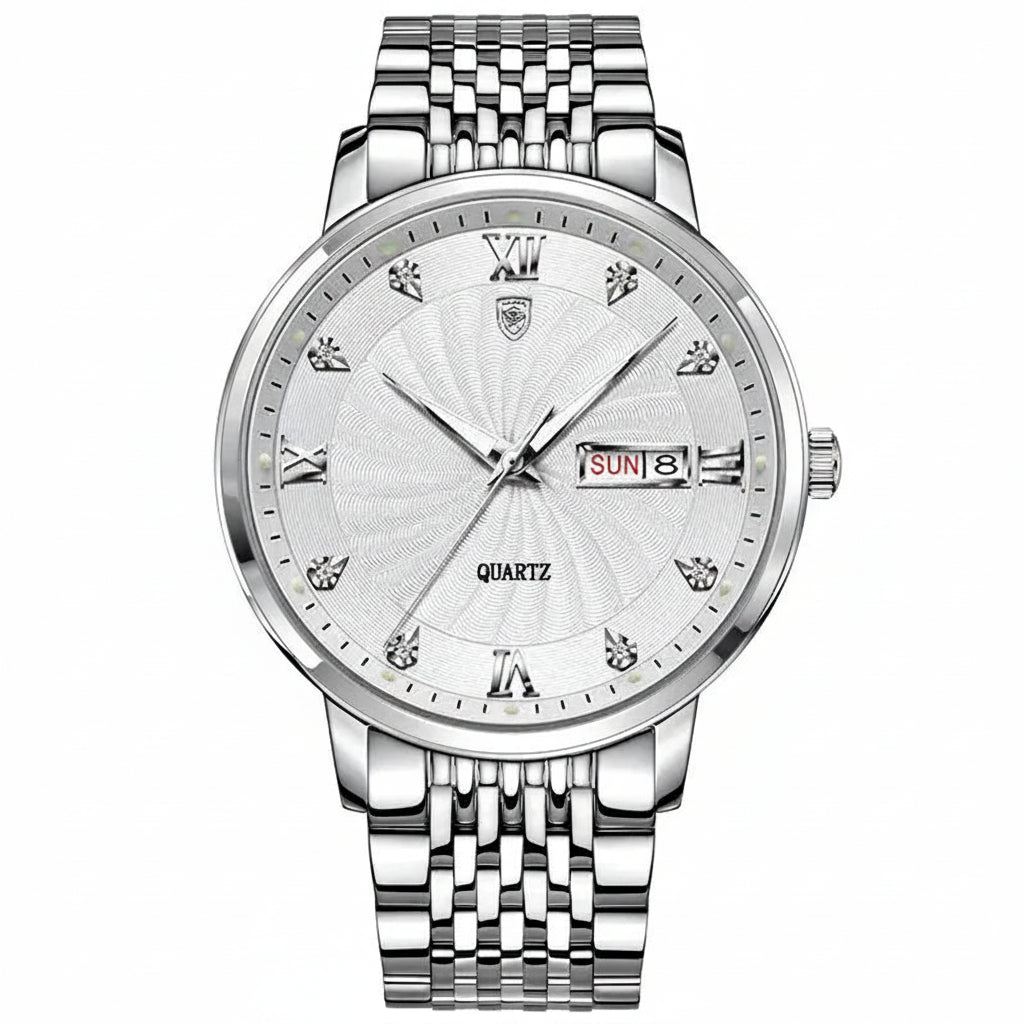 POEDAGAR Royal Day-Date Watch
