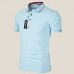 Klassisk polo T-skjorte for menn