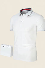 Klassisk polo T-skjorte for menn