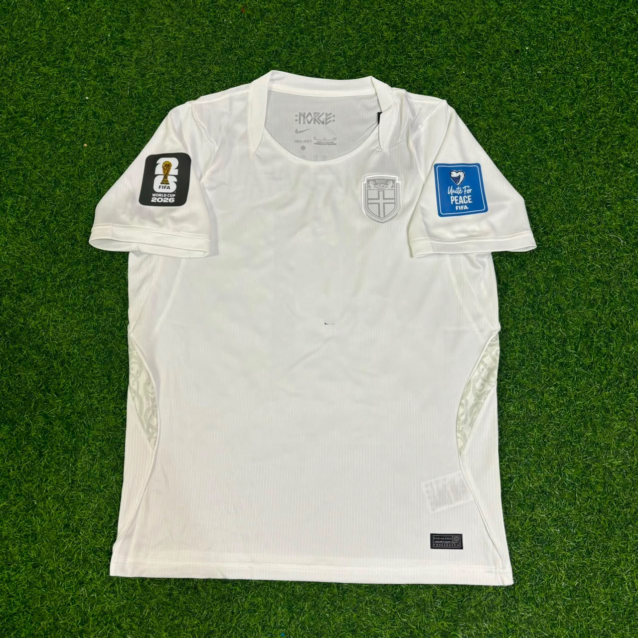 Antonio Nusa #20 Norway 2026 World Cup White Football Jersey
