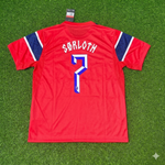 Alexander Sørloth #7 Norway 2026 World Cup Home Football Jersey