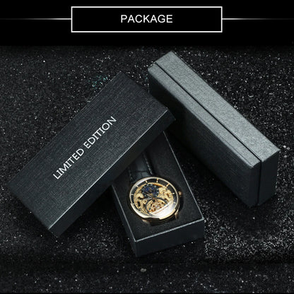 LUXTTYER Royal Skeleton Automatic Watch
