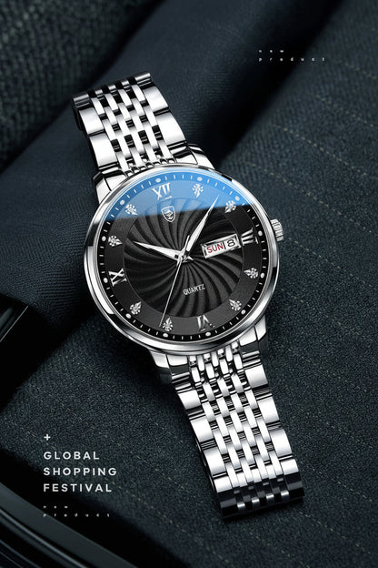 POEDAGAR Royal Day-Date Watch