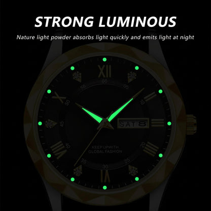 POEDAGAR Prestige Day-Date Watch