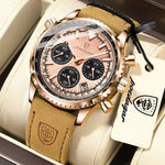 POEDAGAR Chrono skinnklokke