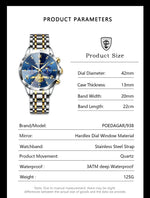 POEDAGAR Chrono Classic klokke