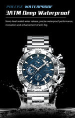 POEDAGAR Titan Chronograph-klokke