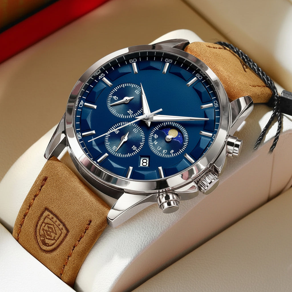 POEDAGAR Vanguard Chronograph Watch