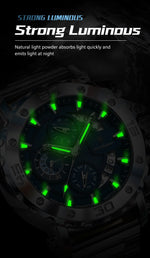 POEDAGAR Titan Chronograph-klokke