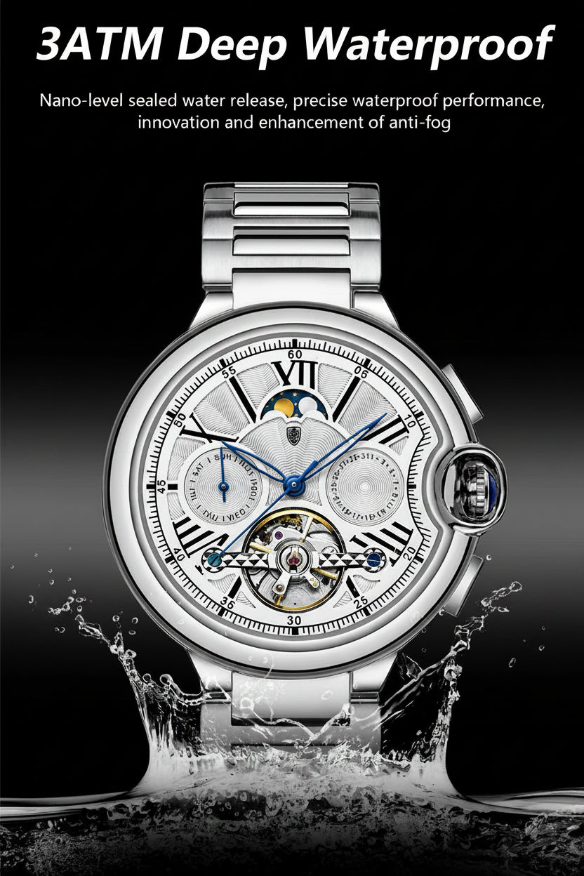 POEDAGAR Royal Automatic Watch