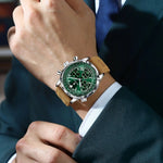 POEDAGAR Chrono skinnklokke