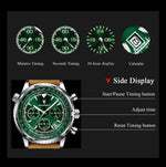 POEDAGAR Chrono skinnklokke
