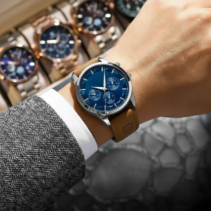 POEDAGAR Vanguard Chronograph Watch