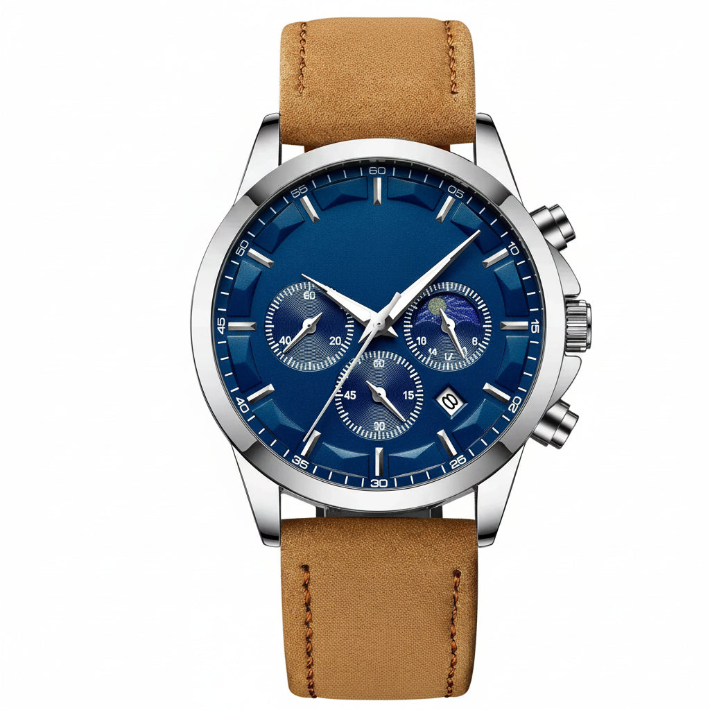 POEDAGAR Vanguard Chronograph Watch