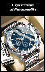 POEDAGAR Titan Chronograph-klokke