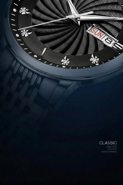 POEDAGAR Royal Day-Date Watch
