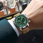POEDAGAR Chrono skinnklokke