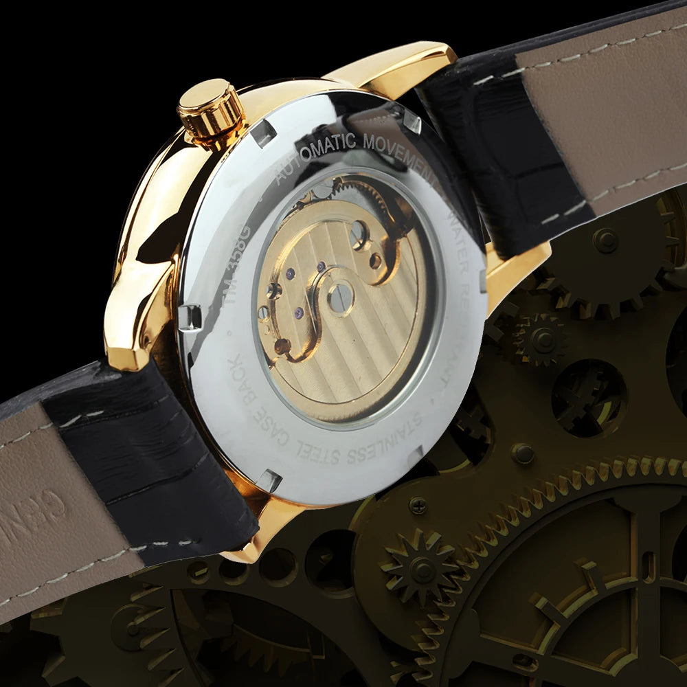 LUXTTYER Royal Skeleton Automatic Watch