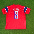 Sander Berge #8 Norway 2026 World Cup Home Football Jersey