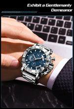 POEDAGAR Titan Chronograph-klokke