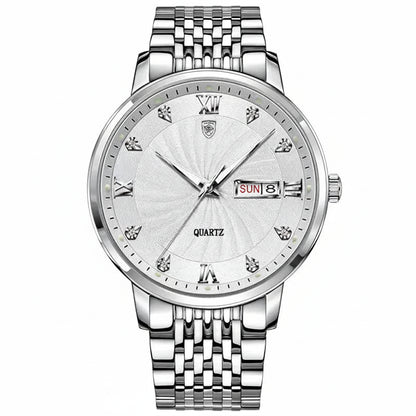 POEDAGAR Royal Day-Date Watch