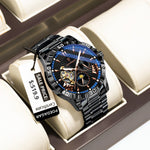 POEDAGAR Prestige Automatic Skeleton Sportsklokke