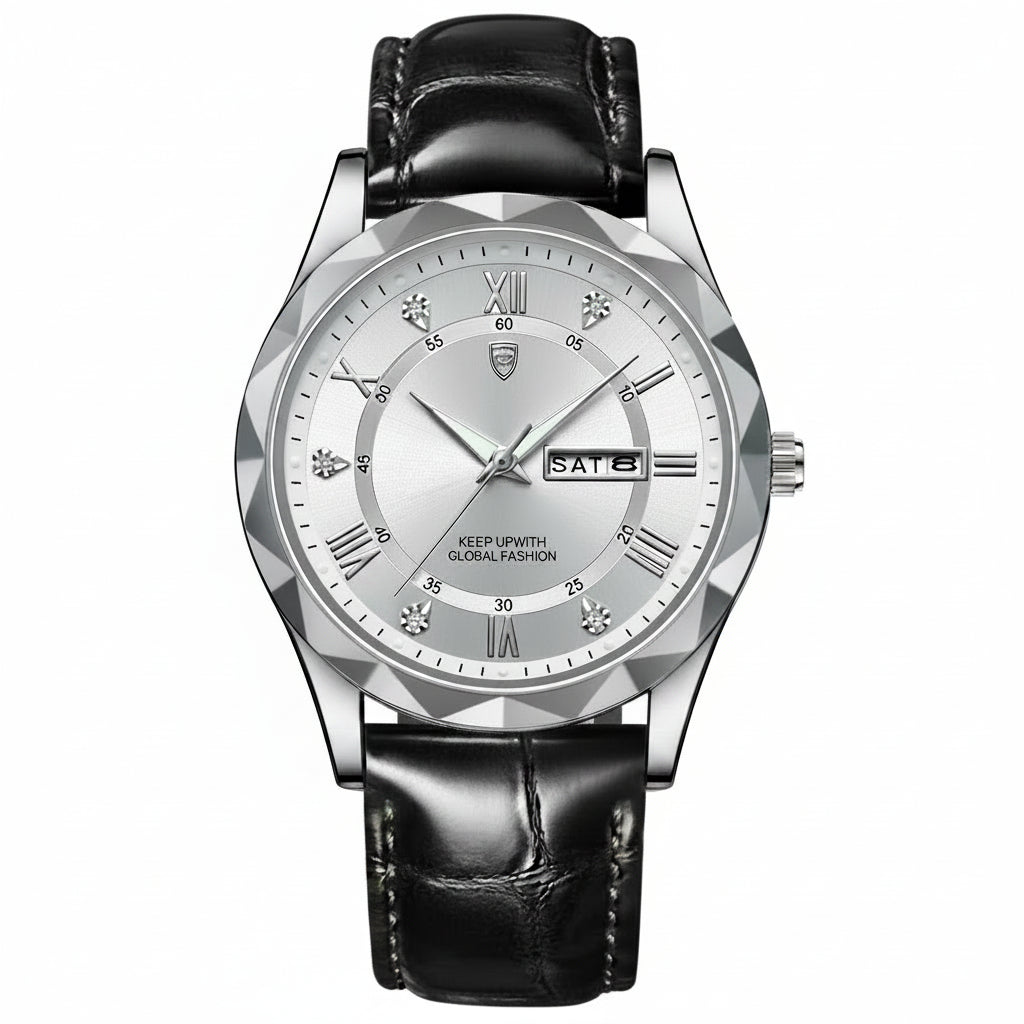 POEDAGAR Prestige Day-Date Watch