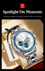 POEDAGAR Vertex Chrono-klokke