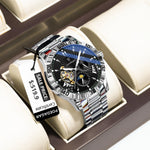 POEDAGAR Prestige Automatic Skeleton Sportsklokke