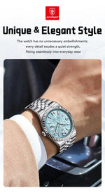 POEDAGAR Royal Steel klokke