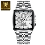 POEDAGAR Prestige Square Chronograph-klokke