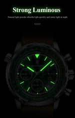 POEDAGAR Chrono skinnklokke