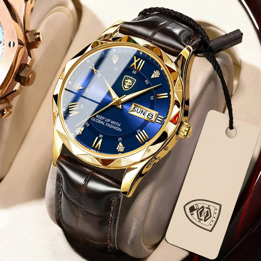 POEDAGAR Prestige Day-Date Watch