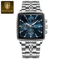 POEDAGAR Prestige Square Chronograph Klokke