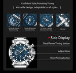 POEDAGAR Titan Chronograph-klokke
