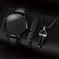 Elite Black Set – Klokke og tilbehør