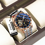 POEDAGAR Prestige Automatic Skeleton Sportsklokke