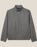 Harrington-jakke i ull