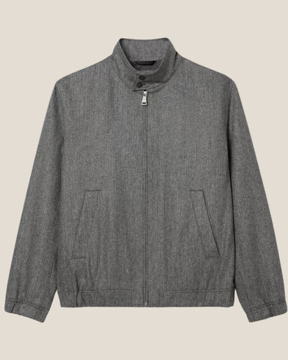 Wool Harrington Jacket