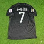 Alexander Sørloth #7 Norway 2026 World Cup Black Away Football Jersey