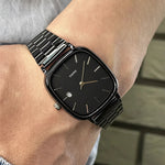 Luksuriøst 36 mm armbåndsur – Vanntett | Rustfritt stål