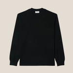 Langermet bomulls-T-skjorte