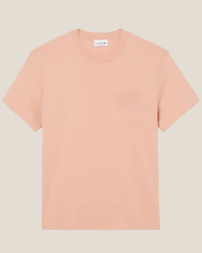 Cotton T-shirt with Breast Pocket