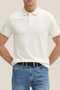 Kortermet Polo Med Brodert Flagg