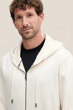 Full Zip Hettegenser med brodert flagg