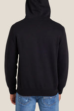 Hettegenser med glidelås og brodert flagglogo