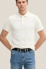 Kortermet Polo Med Brodert Flagg