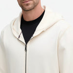 Full Zip Hettegenser med brodert flagg