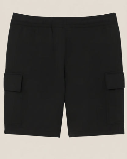 Cotton Fleece Cargo Shorts