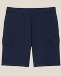 Cargo-shorts i bomullsfleece